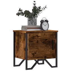 VidaXL 848519 nightstand/bedside table Oak - Additional view 4