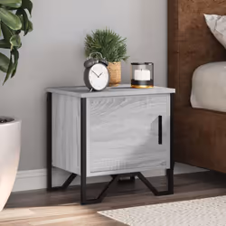 VidaXL 848520 nightstand/bedside table Oak