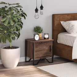 VidaXL 848522 nightstand/bedside table Oak