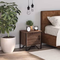 VidaXL 848523 nightstand/bedside table Oak