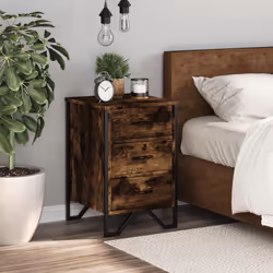 VidaXL 848526 nightstand/bedside table Oak