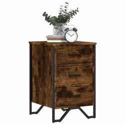 VidaXL 848526 nightstand/bedside table Oak - Additional view 4
