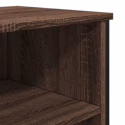 vidaXL Sideboard Storage Cupboard Cabinet Highboard Engineered Wood - brown oak, 91 x 35.5 x 74.5 cm - Additional view 6