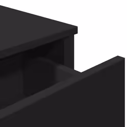 vidaXL Sideboard Storage Cupboard Cabinet Highboard Smoked Oak Engineered Wood - black - Additional view 8
