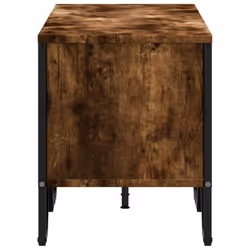 vidaXL TV Cabinet TV Stand TV Unit Media Cabinet Grey Sonoma Engineered Wood - smoked oak, 122 x 34 x 41 cm - Additional view 4