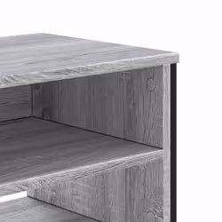 vidaXL TV Cabinet TV Stand TV Unit Media Cabinet Grey Sonoma Engineered Wood - grey sonoma, 122 x 34 x 41 cm - Additional view 6