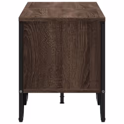 vidaXL TV Cabinet TV Stand TV Unit Media Cabinet Grey Sonoma Engineered Wood - brown oak, 122 x 34 x 41 cm - Additional view 4