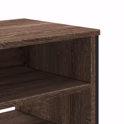 vidaXL TV Cabinet TV Stand TV Unit Media Cabinet Grey Sonoma Engineered Wood - brown oak, 122 x 34 x 41 cm - Additional view 6