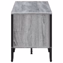 vidaXL TV Cabinet TV Stand TV Unit Media Cabinet Grey Sonoma Engineered Wood - grey sonoma, 180 x 34 x 41 cm - Additional view 4