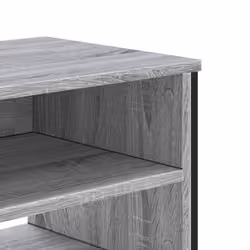 vidaXL TV Cabinet TV Stand TV Unit Media Cabinet Grey Sonoma Engineered Wood - grey sonoma, 180 x 34 x 41 cm - Additional view 6
