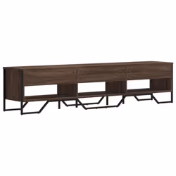 vidaXL TV Cabinet TV Stand TV Unit Media Cabinet Grey Sonoma Engineered Wood - brown oak, 180 x 34 x 41 cm - Additional view 5