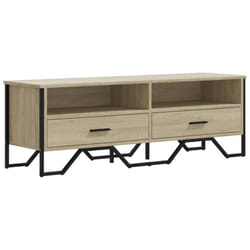 vidaXL TV Cabinet TV Stand TV Unit Media Cabinet Grey Sonoma Engineered Wood - sonoma oak