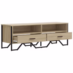 vidaXL TV Cabinet TV Stand TV Unit Media Cabinet Grey Sonoma Engineered Wood - sonoma oak - Additional view 6