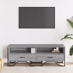 vidaXL TV Cabinet TV Stand TV Unit Media Cabinet Grey Sonoma Engineered Wood - grey sonoma