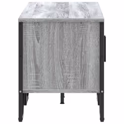 vidaXL TV Cabinet TV Stand TV Unit Media Cabinet Brown Oak Engineered Wood - grey sonoma - Additional view 4