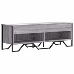 vidaXL TV Cabinet TV Stand TV Unit Media Cabinet Brown Oak Engineered Wood - grey sonoma - Additional view 5