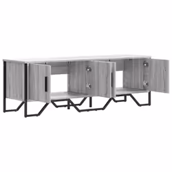 vidaXL TV Cabinet TV Stand TV Unit Media Cabinet Brown Oak Engineered Wood - grey sonoma - Additional view 6