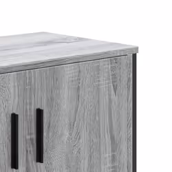 vidaXL TV Cabinet TV Stand TV Unit Media Cabinet Brown Oak Engineered Wood - grey sonoma - Additional view 7