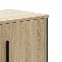vidaXL TV Cabinet TV Stand TV Unit Entertainment Centre Black Engineered Wood - sonoma oak - Additional view 6