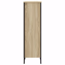 vidaXL Bookcase Bookshelf Book Rack Storage Cabinet Sonoma Oak Engineered Wood - sonoma oak, 50 x 31 x 106 cm - Additional view 4