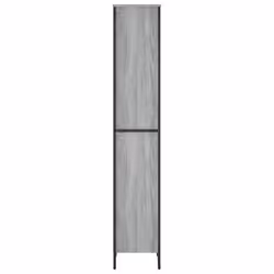 vidaXL Bookcase Bookshelf Book Rack Storage Cabinet Sonoma Oak Engineered Wood - grey sonoma, 50 x 31 x 169 cm - Additional view 4