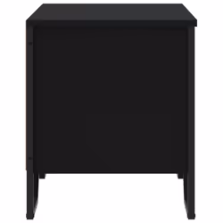 vidaXL Shoe Cabinet Shoe Storage Cupboard Shoe Rack Black Engineered Wood - Additional view 4