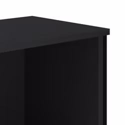 vidaXL Shoe Cabinet Shoe Storage Cupboard Shoe Rack Black Engineered Wood - Additional view 6