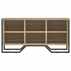 vidaXL Shoe Cabinet Shoe Storage Shelf Shoe Rack Sonoma Oak Engineered Wood