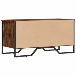 vidaXL Shoe Cabinet Shoe Storage Shelf Shoe Rack Smoked Oak Engineered Wood - Additional view 5