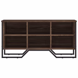 vidaXL Shoe Cabinet Shoe Storage Shelf Shoe Rack Brown Oak Engineered Wood