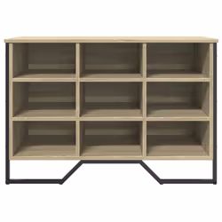 vidaXL Shoe Cabinet Shoe Storage Shelf Shoe Rack Sonoma Oak Engineered Wood