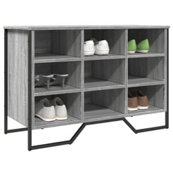 vidaXL Shoe Cabinet Shoe Storage Shelf Shoe Rack Grey Sonoma Engineered Wood