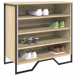vidaXL Shoe Cabinet Shoe Storage Shelf Shoe Rack Sonoma Oak Engineered Wood