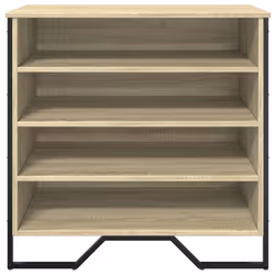 vidaXL Shoe Cabinet Shoe Storage Shelf Shoe Rack Sonoma Oak Engineered Wood