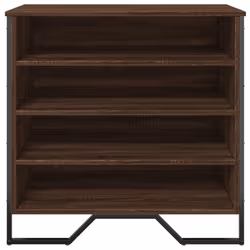 vidaXL Shoe Cabinet Shoe Storage Shelf Shoe Rack Brown Oak Engineered Wood - Additional view 3