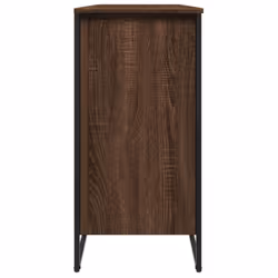 vidaXL Shoe Cabinet Shoe Storage Shelf Shoe Rack Brown Oak Engineered Wood - Additional view 4