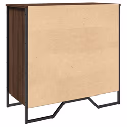 vidaXL Shoe Cabinet Shoe Storage Shelf Shoe Rack Brown Oak Engineered Wood - Additional view 5