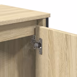 vidaXL Bathroom Sink Cabinet Storage Cupboard Vanity Unit Engineered Wood - sonoma oak - Additional view 6