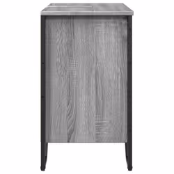 vidaXL Bathroom Sink Cabinet Storage Cupboard Vanity Unit Engineered Wood - grey sonoma - Additional view 4