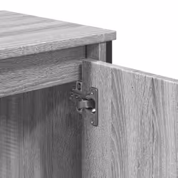 vidaXL Bathroom Sink Cabinet Storage Cupboard Vanity Unit Engineered Wood - grey sonoma - Additional view 6