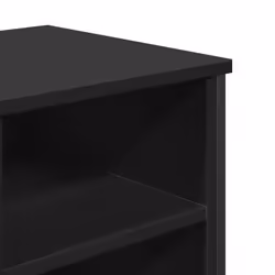 vidaXL Bathroom Sink Cabinet Storage Vanity Unit Grey Sonoma Engineered Wood - black - Additional view 6