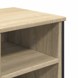 vidaXL Bathroom Sink Cabinet Storage Vanity Unit Grey Sonoma Engineered Wood - sonoma oak - Additional view 6