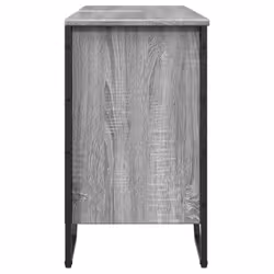 vidaXL Bathroom Sink Cabinet Storage Vanity Unit Grey Sonoma Engineered Wood - grey sonoma - Additional view 4