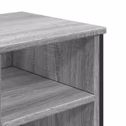 vidaXL Bathroom Sink Cabinet Storage Vanity Unit Grey Sonoma Engineered Wood - grey sonoma - Additional view 6