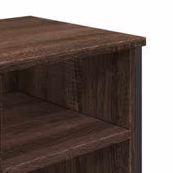 vidaXL Bathroom Sink Cabinet Storage Vanity Unit Grey Sonoma Engineered Wood - brown oak - Additional view 6