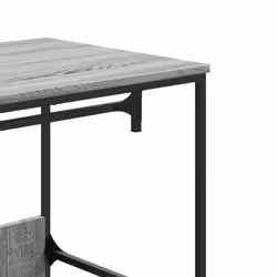 vidaXL Wardrobe Closet Clothes Storage Organiser Grey Sonoma Engineered Wood - Additional view 6