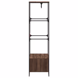 vidaXL Wardrobe Closet Clothes Storage Organiser Brown Oak Engineered Wood - Additional view 4