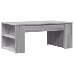 vidaXL Coffee Table Hallway Side End Table Tea Sofa Table Engineered Wood - grey sonoma