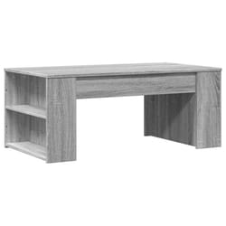 vidaXL Coffee Table Hallway Side End Table Tea Sofa Table Engineered Wood - grey sonoma