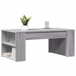 vidaXL Coffee Table Hallway Side End Table Tea Sofa Table Engineered Wood - grey sonoma